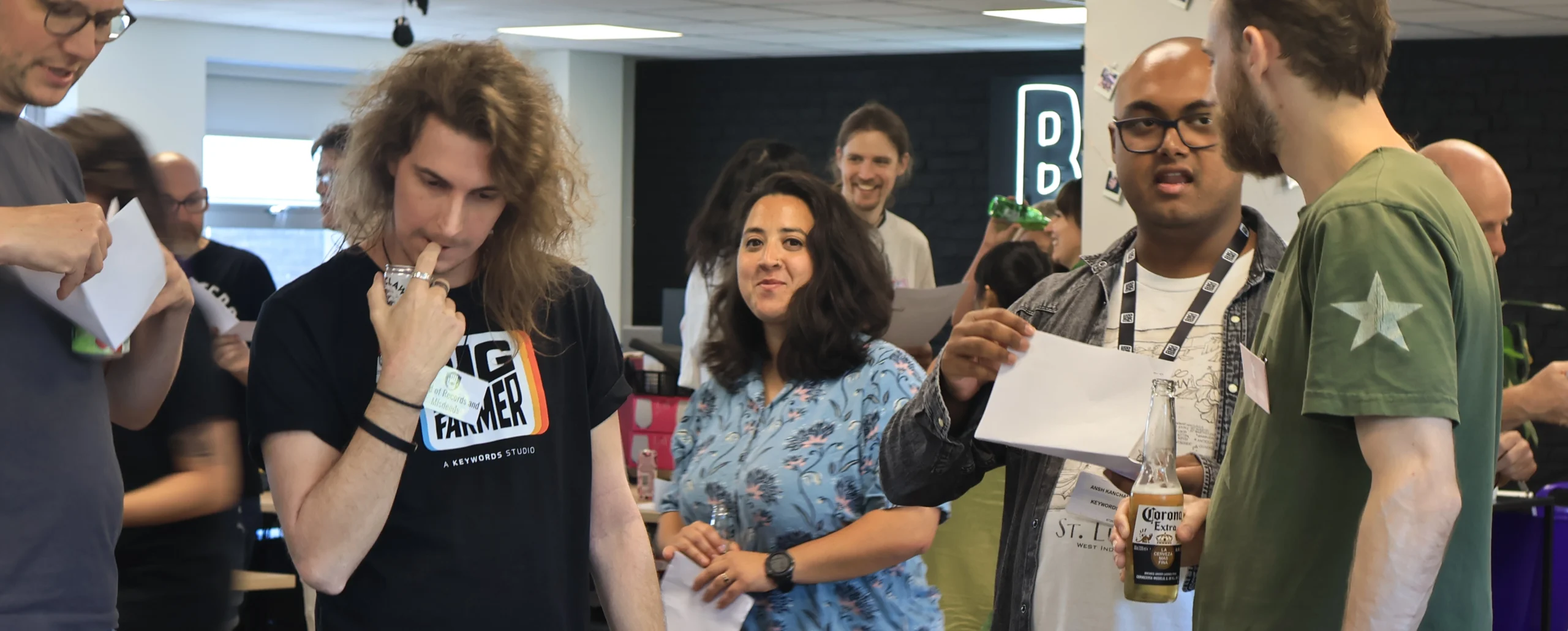 people playing a megagame in brighton